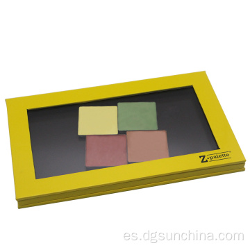 Maquillaje de paleta de papel personalizado